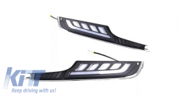 DRL Set suitable for VW Golf VII (7) 13-17 With Normal Bumper DRL & Dynamic Signal 2 Pieces
