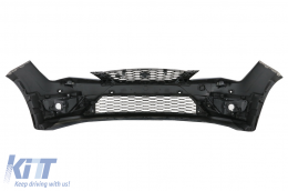 Предна Броня с DRL светлини подходяща за Seat Leon 5F (2013-10.2016) FR Дизайн-image-6051529