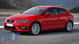 Предна Броня с DRL светлини подходяща за Seat Leon 5F (2013-10.2016) FR Дизайн-image-6051532