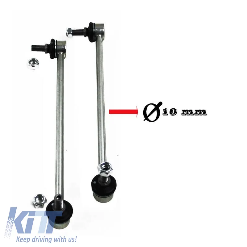 Drop Links Suitable For Audi / Seat / Skoda / VW Length 355mm Diameter 10mm Set 2 Piece