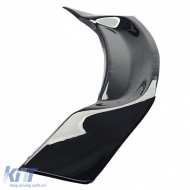 Ducktail hátsó spoiler fényes fekete Audi A4 8W 15-22 sedan-image-6192605