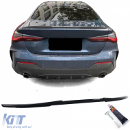 image-3-Ducktail Heckspoiler glänzend schwarz geeignet für BMW 4er G22 G23 ab 2020