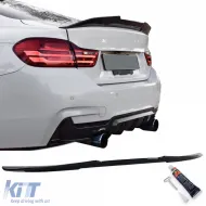 image-61-Ducktail Heckspoiler glänzend schwarz, geeignet für BMW 4er F32 Coupe 2013-2021