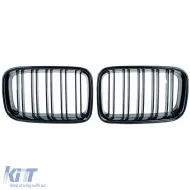 Dupla lamellás vese hűtőrács Performance fényes fekete BMW 3-as E36 facelift előtti 90-96-image-6197236
