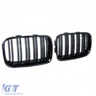 Dupla lamellás vese hűtőrács Performance fényes fekete BMW 3-as E36 facelift előtti 90-96-image-6197237