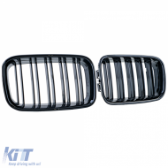 Dupla lamellás vese hűtőrács Performance fényes fekete BMW 3-as E36 facelift előtti 90-96-image-6197239