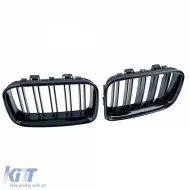 Dupla lamellás vese hűtőrács Performance fényes fekete BMW 3-as E36 facelift előtti 90-96-image-6197240