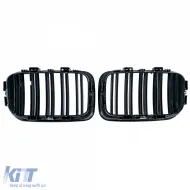 Dupla lamellás vese hűtőrács Performance fényes fekete BMW 3-as E36 facelift előtti 90-96-image-6197241