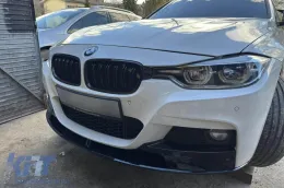 Dupla rácsos fényes fekete vese hűtőrács BMW 3-as F30 Sedan, F31 Touring 2011-2019 modellekhez-image-6146207