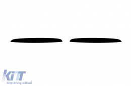 Dupla rácsos vese fekete lakk színben BMW 3-as E90 sedan, E91 touring 2005-2008 modellekhez-image-6146375