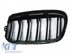 Dupla rácsos vese hűtőrács fekete lakk színben BMW 2-es F45 Active Tourer, F46 Gran Tourer 2014-2018 modellekhez-image-6146941