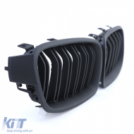 Dupla rácsos vese hűtőrács Performance fényes fekete BMW 3-as F30 F31 2011-2019-image-6206428