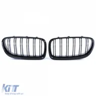 Dupla rácsos vese hűtőrács Performance fényes fekete BMW 5-ös F10 F11 2010-2017-image-6257438