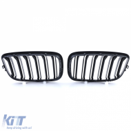 Dupla részes vese hétőrács Performance fekete BMW X5 E70 X6 E71 2006-tól-image-6198280