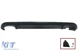 image-58-Dyfuzor tylnego zderzaka Dla projektu VW Jetta Mk6 VI 2011-2014 GLI Design