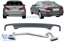 image-53-Dyfuzor wylotowy do standardowego zderzaka BMW 5er F10 11-17 M 550i