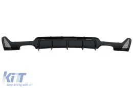 image-54-Dyfuzor zderzaka do BMW serii 4 F32 F33 F36 13-19 Double Outlet Czarny błyszczący