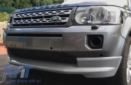 Dynamic Front Bumper Lower Lip Spoiler suitable for Land Rover Freelander 2 L359 Facelift (2011-2014)-image-6060354