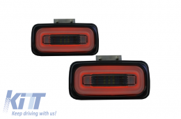 
Dynamic LED-es hátsó lámpa, ködlámpával és irányjelzőkkel Mercedes G-osztály W463 89-15 részére-image-6046925