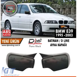 image-17-E39 Batman Spiegelabdeckung Klavierlack / 1995-2003
