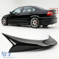 E46 CSL Rear Trunk Spoiler Piano Black Vacuum Plastic / 1997-2006 (4 Doors) - DTSB6026438