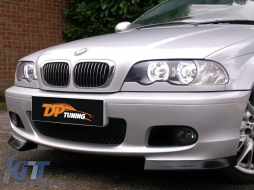 image-24-E46 M Technic Front Flaps Piano Black Vacuum Plastic / 1997 - 2003