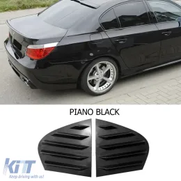 image-37-E60 bočni prozor louver Piano crni ABS / 2003-2010