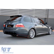 image-7-E60 / E61 MAX Rear Flaps Piano Black Vacuum Plastic / 2003 - 2010