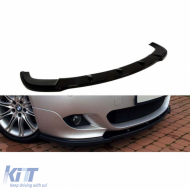 E60 M Technic Max Front Lip Piano Black Vacuum Plastic / 2003-2010