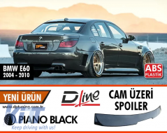 image-4-E60 M4 Stil Dachspoiler Klavierlack ABS / 2004-2010