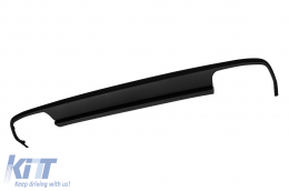 E63-Typ Diffusor mit verchromten Endrohren geeignet für den hinteren A Design Stoßfänger des Mercedes E-Klasse W212 2009-2014 -oo--oo--image-6148430