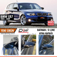 E87 Batman Mirror Cover Piano Black / 2004-2011