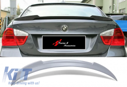image-10-E90 M4 Style Rear Trunk Spoiler Raw Surface ABS / 2004-2011