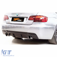 E92 M Technic Diffuser Piano Black Vacuum Plastic / 2007-2013 (Left + Right Single Outlets) - DTRBDB6026085