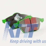 EBC Greenstuff sport brake pads rear axle DP21156 for Ford Mustang IV 94-04 - ODPF6027077