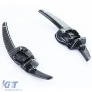 Echensatz aus echtem Carbon für Schaltwippen geeignet für VW Golf 6 08-12-image-6198888