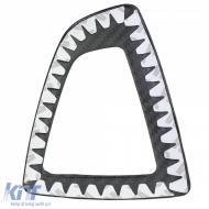 Echter Carbon-Schaltknaufrahmenabdeckung geeignet für BMW 4er F32 F33 2013-2021-image-6204590