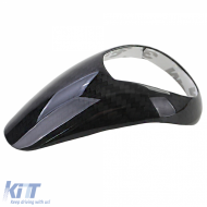 Echter Carbonabdeckung für den Automatikgetriebeschalthebel, geeignet für BMW M4 F82 F83 2014-2017-image-6199775