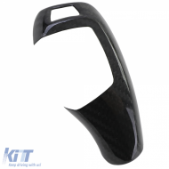 Echter Carbonabdeckung für den Automatikgetriebe-Schaltknauf, geeignet für BMW 5er F10 F11 2010-2017-image-6203229