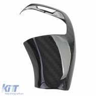 Echter Carbonabdeckung für den Automatikgetriebeschalthebel, geeignet für BMW 3er F30 F31 F34 2011-2019-image-6204594