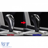 Echter Carbonabdeckung für Automatikgetriebegriff geeignet für BMW M3 F80 2011-2018-image-6202477
