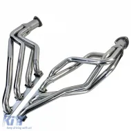 Edelstahl 4-in-1 Krümmer-Set geeignet für Ford Mustang SBF 64-73 289 302 351W-image-6207854