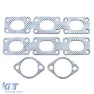 Edelstahl-Abgaskrümmer geeignet für BMW 5er E39 520i 523i 528i 95-01 M52-image-6200908