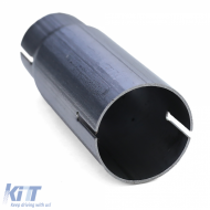 Edelstahl Auspuffrohr Reduzieradapter 50mm auf 45mm-image-6201237