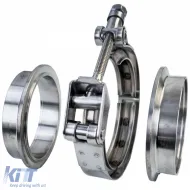 Edelstahl V-Band Klemmensatz mit Schnellverschluss 3
