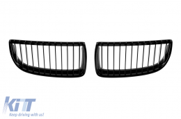 Egybordás vese hűtőrács fekete lakk színben BMW 3-as E90, E91 2005-2007-image-6146731