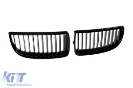 Egybordás vese hűtőrács fekete lakk színben BMW 3-as E90, E91 2005-2007-image-6146732