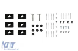 Ein Design-Paket Typ C63 geeignet für Mercedes C-Klasse W205 Limousine, S205 Kombi 2013-2019 für das Modell mit Standard-Heckstoßstange-image-6141774