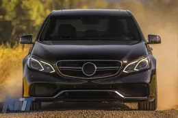 Ein Design-Paket Typ E63 geeignet für Mercedes E-Klasse W212 Limousine 2014-2016 mit Kotflügeln-image-6148045