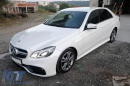Ein Design-Paket Typ E63 geeignet für Mercedes E-Klasse W212 Limousine 2014-2016 mit Kotflügeln-image-6148050